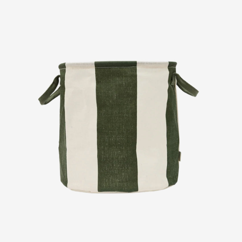 Kara Storage Basket | Dark Green