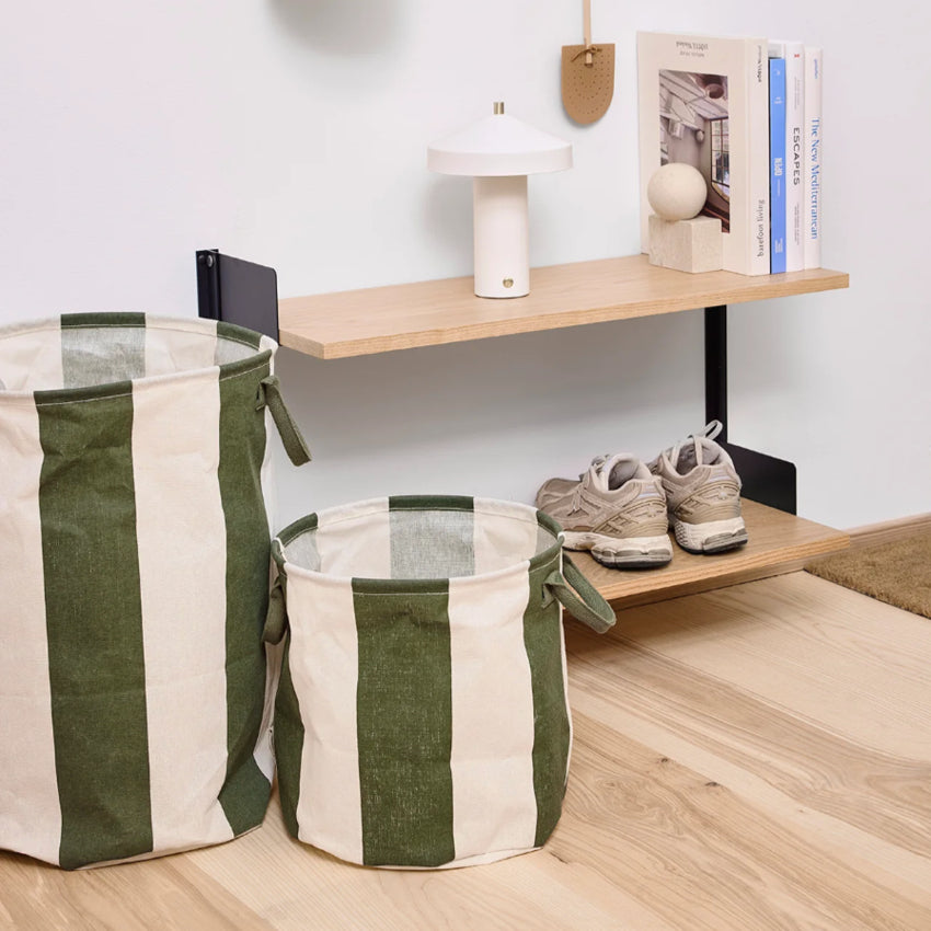 Kara Storage Basket | Dark Green