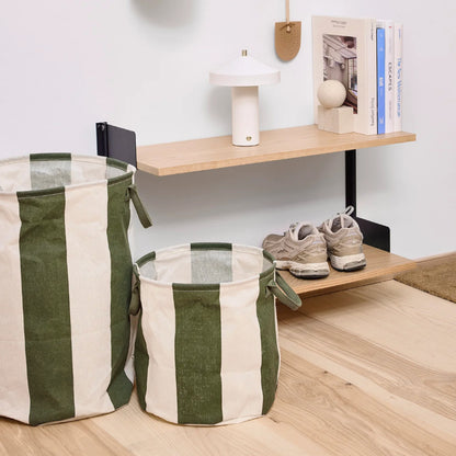 Kara Storage Basket | Dark Green