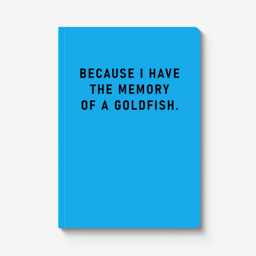 A5 Notebook | Goldfish Memory