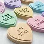 The One Lane Bridge Sweet Hearts layed out