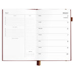 2027 A5 Horizontal Planner | Cherry