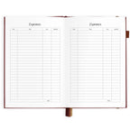 2027 A5 Horizontal Planner | Cherry