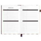 2027 A5 Academic Vertical Planner | Chocolate Stripe