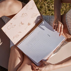 2027 A4 Academic Vertical Planner | Amalfi Peach