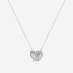 The PĀMU Aphrodite Necklace in Silver on a blank background