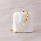 Pearl + Chain Bracelet