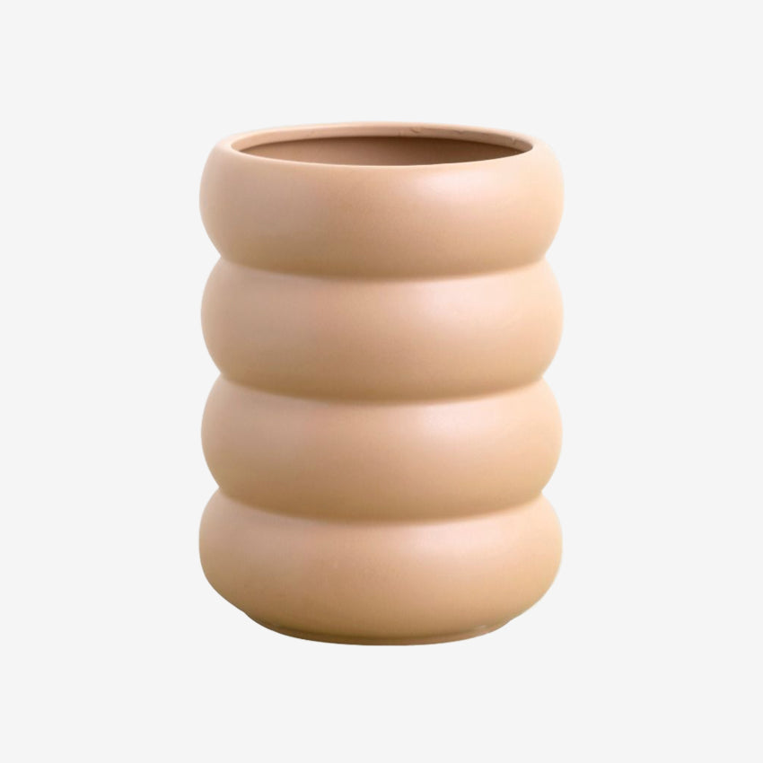 Milan Planter | Tall | Nude