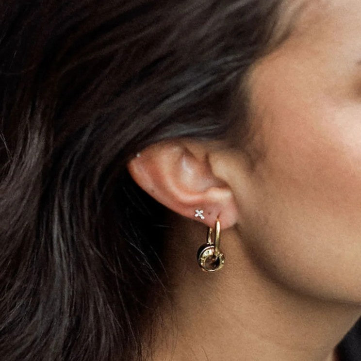 Double Barrel Earrings