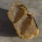 Mesh Diamond Earrings