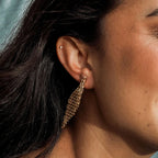 Mesh Diamond Earrings