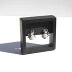 Ruched Pearl Earrings