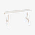 Teak Bench Medium | White