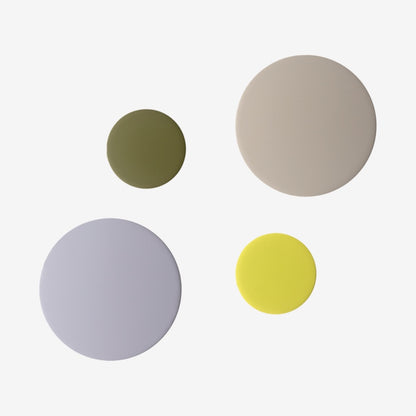 The Remember Homewares Tulip Wall Hooks set of 4 on a grey background