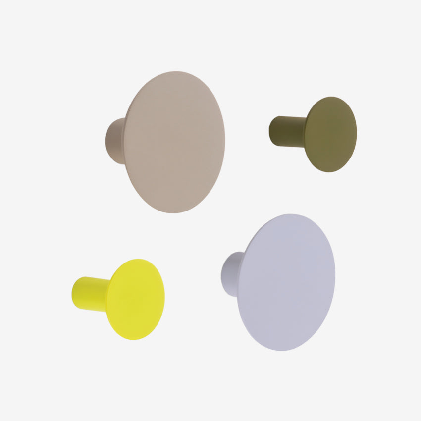 The Remember Homewares Tulip Wall Hooks set of 4 on a grey background