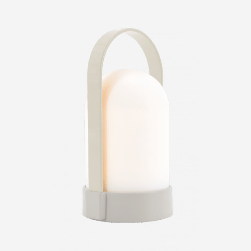 The Remember UTI Piccolo Lamp in  Grey on a blank background