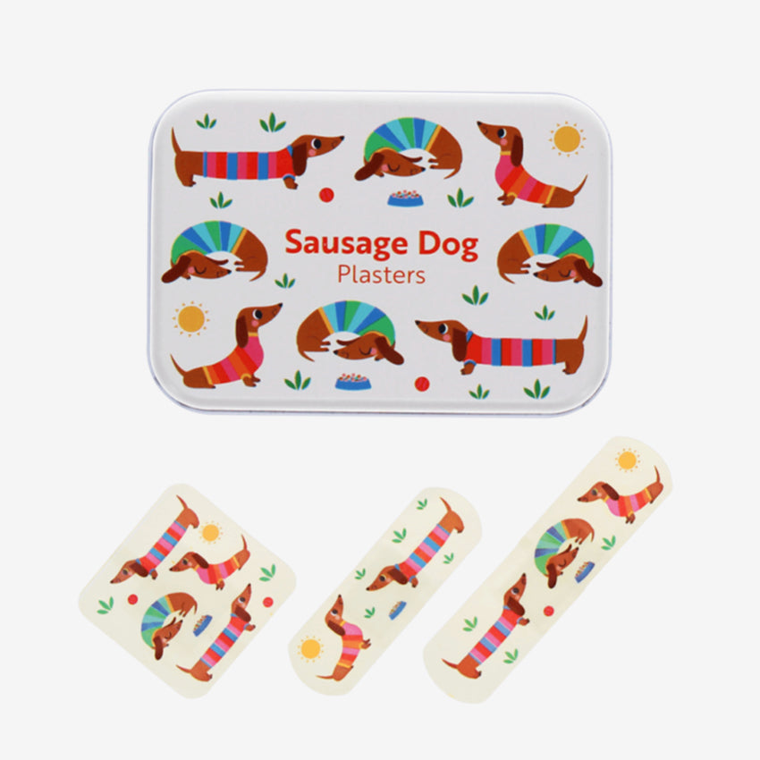 Plasters in a Tin | Sausage Dog