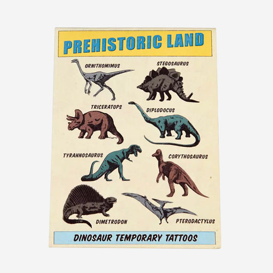 Temporary Tattoos | Prehistoric Land