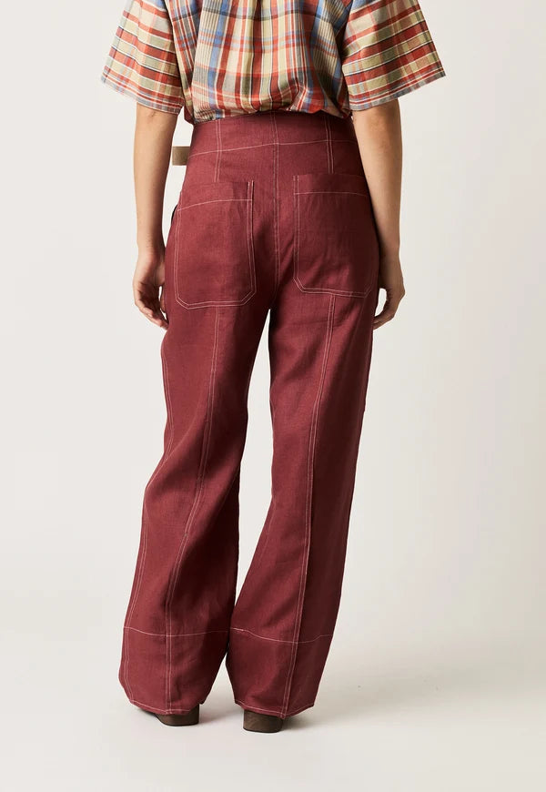 Bodhi Linen Pant | Spice