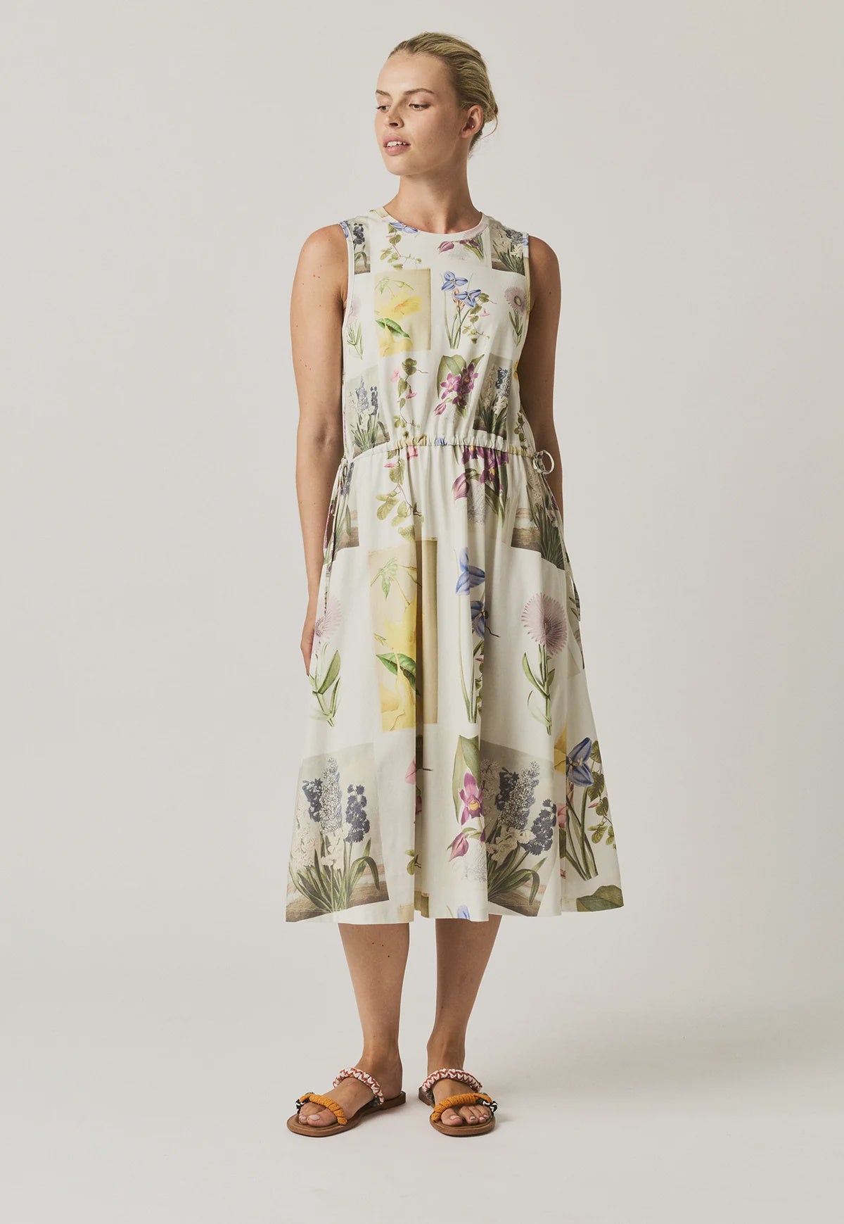 Lidia Tie Dress | Floral