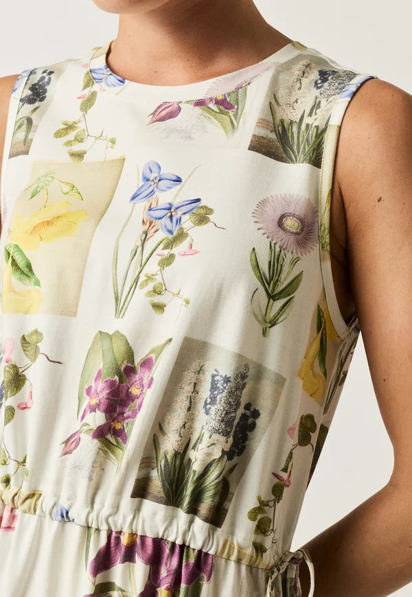 Lidia Tie Dress | Floral