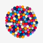 Felt Ball Pot Stand