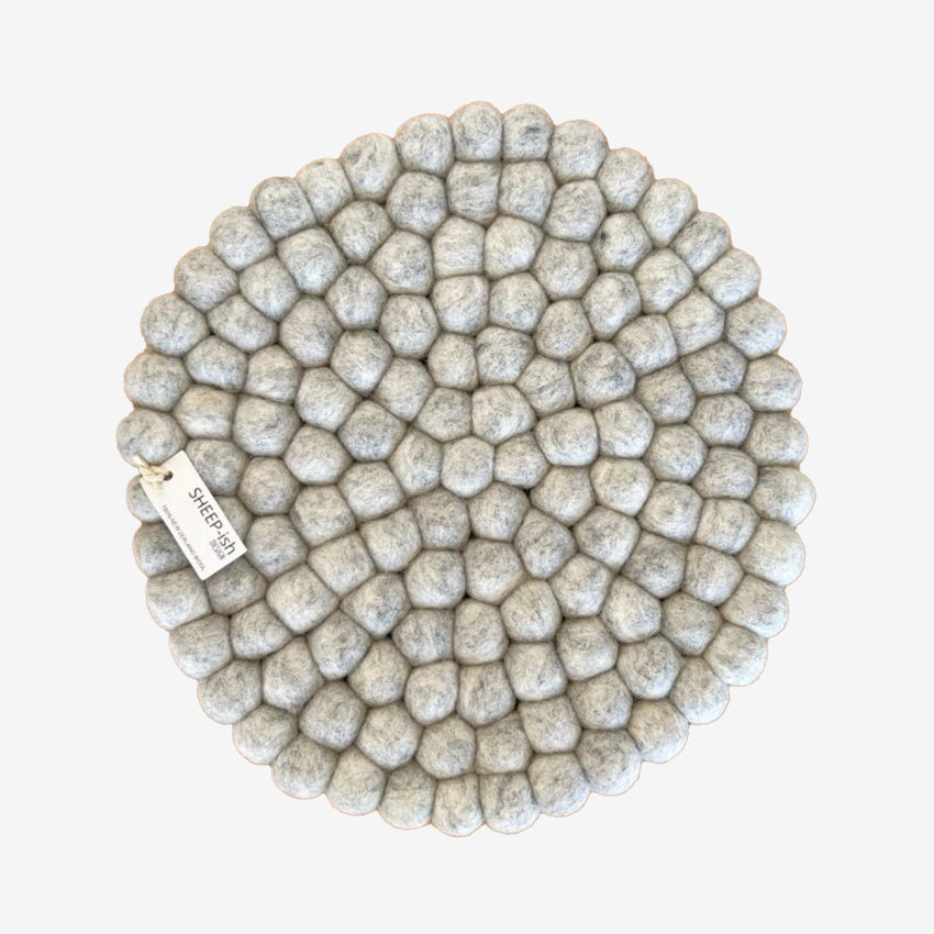 Felt Ball Pot Stand