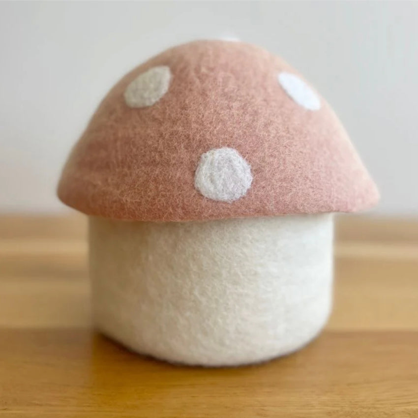 Toadstool Trinket Box | Blush