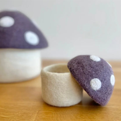 Toadstool Trinket Box | Lilac