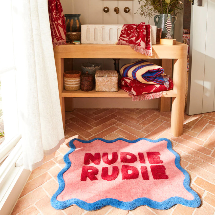Amalie Nudie Bath Mat | Hibiscus