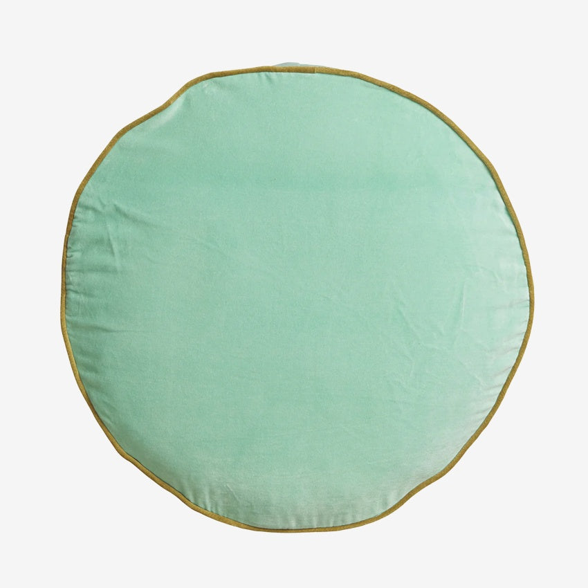 The Sage x Clare Etienne Velvet Floor Cushion in Jade