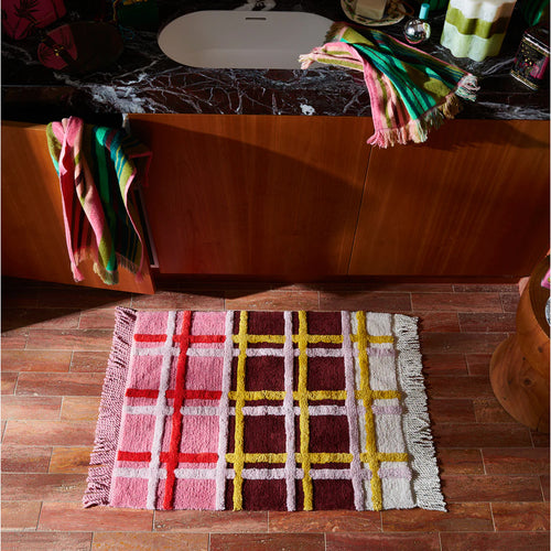 Karina Bath Mat | Rosewood
