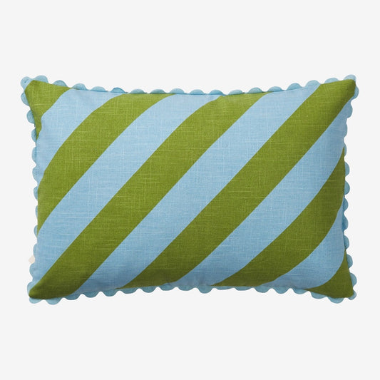 Bundi Stripe Cushion | Sky