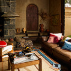 Bonny Reversible Velvet Cushion | Sienna