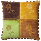 Bonny Reversible Velvet Cushion | Tigers Eye