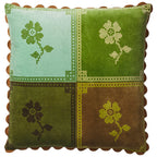 Bonny Reversible Velvet Cushion | Tigers Eye
