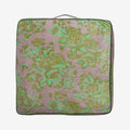 Hazel Velvet Floor Cushion | Mink Grey