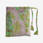 Hazel Velvet Pillowcase | Mink Grey