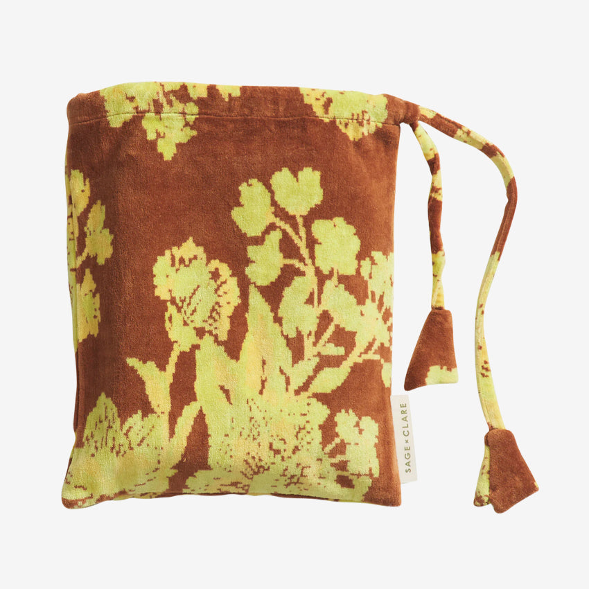 Hazel Velvet Pillowcase | Russet