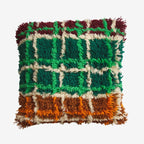 Karina Shag Cushion | Verdant