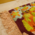 A close up of the Sage x Clare Margot Bath Runner 