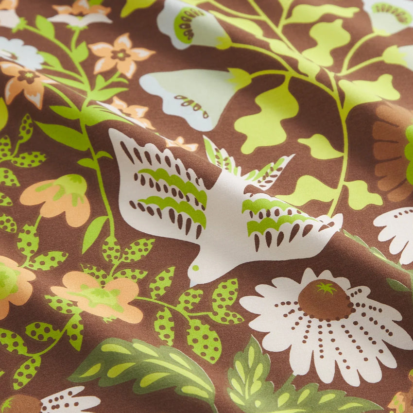 Sloane Cotton Pillowcase Set | Umber