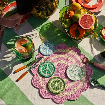 Fruitvale Crochet Coasters | Perilla