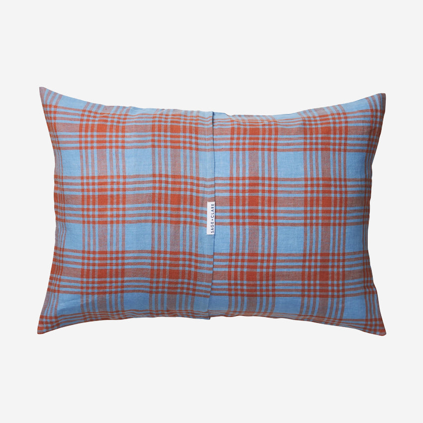 Pello Linen Pillowcase Set | Blue Jay | Standard