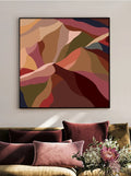 Maude 1 Abstract | Float Frame Canvas