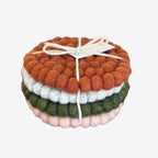 Felt Ball Coaster | Set of 4