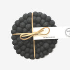 Felt Ball Coaster | Set of 4