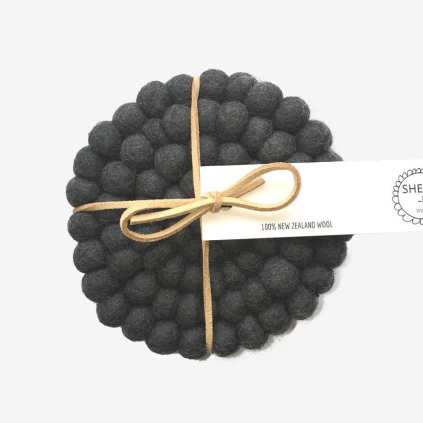 Felt Ball Coaster | Set of 4