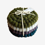 Felt Ball Coaster | Set of 4