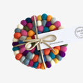 Felt Ball Coaster | Set of 4